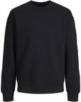 Jack & Jones Herren Jjestar Basic Crew Neck Sweatshirt, Schwarz, XL EU