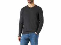 Herren Jack & Jones Dünner Langarm Strickpullover | V-Neck Basic Sweater |...
