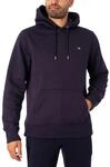 Gant Herren Reg Shield Hoodie Kapuzenpullover, Evening Blue, M EU