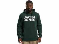 JACK & JONES Herren JJECORP Logo Sweat Hood NOOS 12152840, Pine Grove/Reg/L