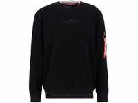 Alpha Industries Double Layer Sweater Sweatshirt für Herren Black