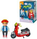 BABY born Minis Scooter-Spielset mit Minis-Puppe Simon mit Roller und Helm, 906118