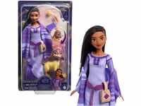 Disney WISH - Asha von Rosas Abenteuerpack Puppe mit ausziehbarem Kleid,...