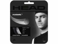 HEAD Unisex-Erwachsene Hawk Set Tennis-Saite, schwarz, 17