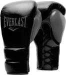 Everlast Powerlock 2 Pro 14oz Schn&uuml;rhandschuhe, Schwarze Boxhandschuhe f&uuml;r