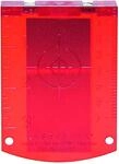 Bosch Professional Laser Zieltafel (f&uuml;r Laser Entfernungsmesser, rot)