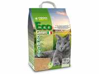 Croci Eco Clean Litter 10 L – klumpende Katzenstreu, biologisch abbaubar,...