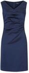 Vera Mont Damen 0058/4822 Kleid, Blau, 36 EU