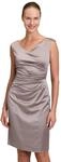 Vera Mont Damen 0058/4822 Kleid, per Pack Braun (Smoky Taupe 7322), 36