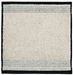 M&ouml;ve Eden Melange Seiftuch 30 x 30 cm aus 90% Baumwolle, 10% Leinen, Nature/Black