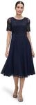 Vera Mont Damen 0113/4825 Partykleid, Blau (Night Sky 8541),...
