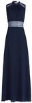 Vera Mont Damen Abendkleid r&uuml;ckenfrei Night Sky,40