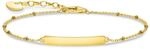 THOMAS SABO Armband Classic Dots gold 925 Sterlingsilber, 750 Gelbgold...