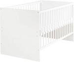roba Kombi-Kinderbett 'Anton' 70 x140 cm, Babybett umbaubar zum Juniorbett,...
