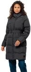 Jack Wolfskin Damen Frozen Lake Coat W Daunenmantel, Schwarz, L EU
