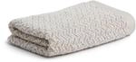 m&ouml;ve Brooklyn Handtuch Fischgrat 50 x 100 cm aus 85 % Baumwolle / 10 % Viskose...