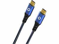 Oehlbach USB Plus CC - USB-Kabel für Smartphones 2 x Typ C 3.1 - PVC-Mantel -...