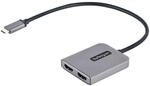 StarTech.com USB-C auf Dual HDMI Adapter, USB Typ-C Multi-Monitor MST Hub, Dual 4K