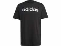 adidas Herren Essentials Single Jersey Linear Embroidered Logo Langarm T-Shirt,