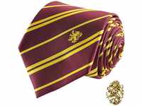 Cinereplicas Harry Potter - Deluxe Krawatte Gryffindor - Offizielle Lizenz