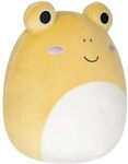 Squishmallows SQCR02413 - Leigh die gelbe Kr&ouml;te 30 cm, offizielles Kelly Toys