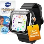VTech KidiZoom Smart Watch MAX Schwarz I Kinder-Smartwatch mit Duokamera I