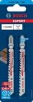Bosch 2x EXPERT Hardwood fast T144DHM Stichs&auml;geblatt (f&uuml;r Hartholz, WPC