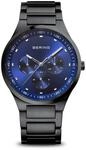 BERING Herren Uhr Quarz Movement - Classic Collection mit Edelstahl und...
