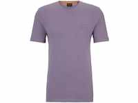 BOSS Herren Tales Relaxed-Fit T-Shirt aus Baumwoll-Jersey mit Logo-Aufnäher...