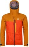 ORTOVOX 3L Ravine Shell Jacket M, 70860, Hot Orange, S
