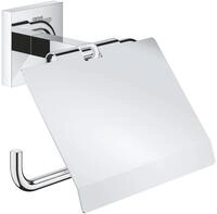 GROHE Start Cube, Toilettenpapierhalter WC ohne Bohren (Klopapierhalter zum...