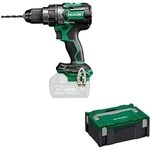 HiKOKI Akku Bohrschrauber DS18DC (18V, Li-Ion, Leerlaufdrehzahl 0-2000 u/min, Max.