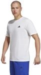 adidas Herren Train Essentials Comfort Training Tee, White/Black, L