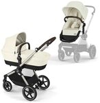 CYBEX Gold Kinderwagen EOS Lux 2-in-1, ab 0-4 Jahre, Seashell Beige | Ab Geburt...