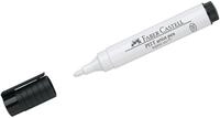 FABER-CASTELL 167601 - Tuschestift Pitt artist pen, 2,5 mm, Rundspitze, wei&szlig;