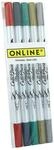 Online Brush-Pen Set Calli.Brush Metallic I 5 Double-Tip Pinselstifte mit