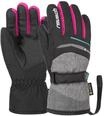 Reusch Kinder Handschuhe Bolt GTX Junior Blck/Blck melang/pink glo 5
