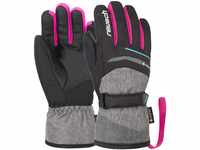 Reusch Kinder Handschuhe Bolt GTX Junior Blck/Blck melang/pink glo 5