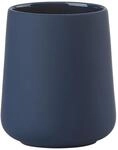 Zone Denmark Nova One Zahnputzbecher, Zahnb&uuml;rstenbecher aus Keramik mit Soft