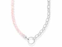 Thomas Sabo Kette mit rosa Perlen vergoldetes Silber KE2188-034-9