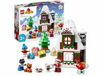 LEGO 10976 DUPLO Lebkuchenhaus mit Weihnachtsmann Figur,...