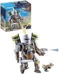 PLAYMOBIL | Novelmore | Ritter Gizmo Crafton und Sein starker Kampfroboter 