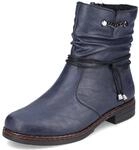 Rieker Damen Stiefel 75160-14 blau Gr. 38