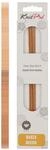 KnitPro Basix Beech Nadelspiele 8" (20cm) | 2mm