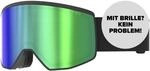 ATOMIC FOUR PRO HD Skibrille - All Black - Skibrillen mit kontrastreichen Farben -