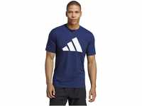 Adidas IB8275 TR-ES FR Logo T T-Shirt Herren Dark Blue/White Größe S