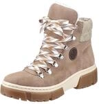 Rieker Damen Schn&uuml;rstiefel X8647-64 beige Gr. 36