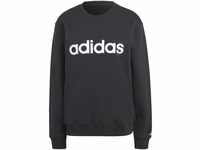 Adidas Damen Sweatshirt (Long Sleeve) W Lin Ft SWT, Black/White, IC6878, XS