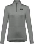 GORE WEAR Damen Everyday Thermo 1/4-zip T-Shirt, Grau, 38 EU