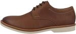 Clarks Herren Atticus Ltlace Oxford, Dark Tan Lea, 41.5 EU